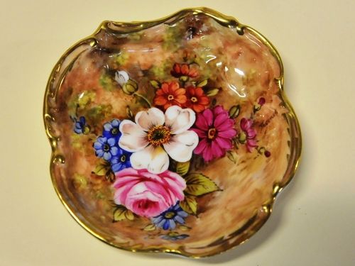 Royal Worcester Dish | Period: c1944 | Make: Royal Worcester | Material: Hand Painted Porcelain