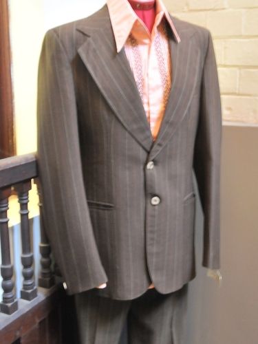 3pce Men's Suit | Period: c1970s | Make: Flair Celsius 30 | Material: 70% wool, 30% polyester