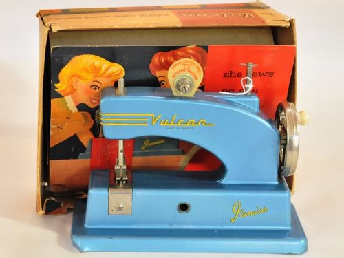 Child's Sewing Machine | Period: 1957 | Make: Vulcan Junior | Material: Various metals