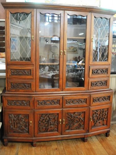 High Backed Sideboard | Period: c1975 | Material: Teak