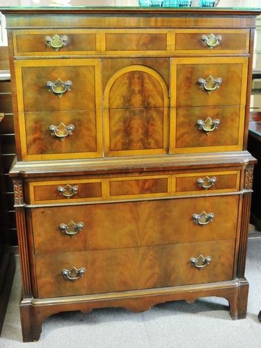 Chest on Chest | Material: Mahogany on oak frame