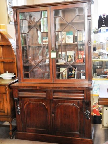 Astragal Glazed Bookcase | Period: Victorian c1890 | Material: Mahogany