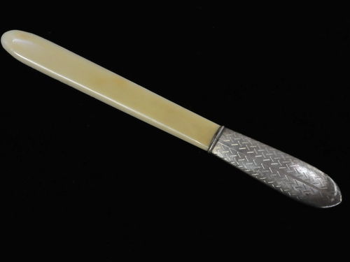 Page Turner/ Letter Opener | Period: 1930s | Material: .835 silver