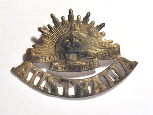 Australian Cap Badge | Material: Brass