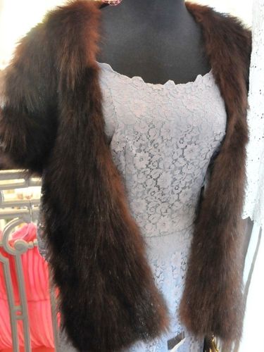 Fur Stoal | Period: c1960s | Material: Fox fur