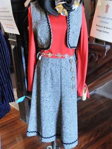 Bolero Jacket & Skirt | Period: c1970s | Material: Wool
