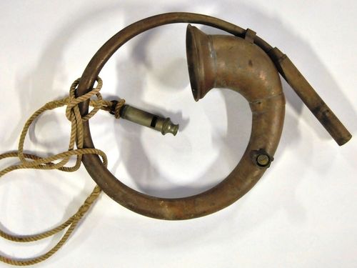 Chauffeur's Intercom Horn | Period: C1905-10 | Material: Brass