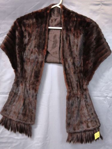 Mink Stole | Period: c1940s | Material: Mink fur