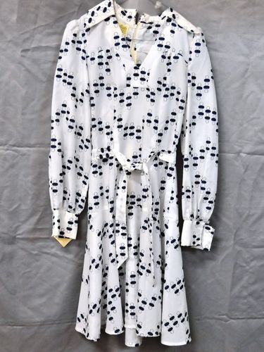 Dotty Dress | Period: c1970s | Make: Dressmaster | Material: Polyester