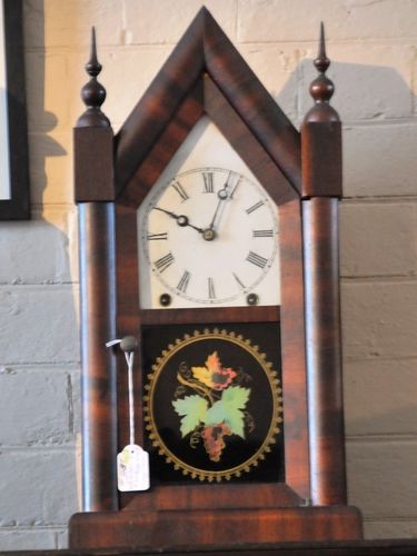 Steeple Case Mantle Clock | Period: c1855 | Make: Jerome & Co.