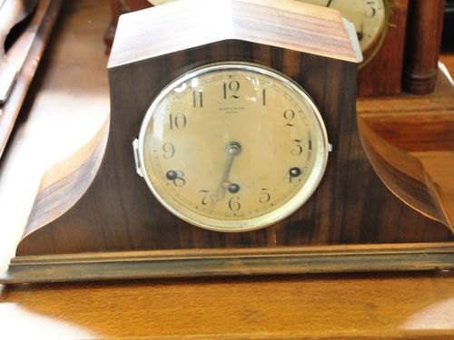 Westminster Mantle Clock | Period: 1920's | Make: Wilson & Wilson | Material: Timber