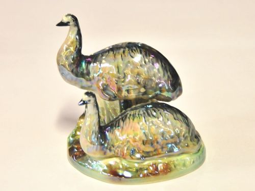 Wembley Ware Emus | Period: c1950 | Make: Wembley Ware | Material: Pottery