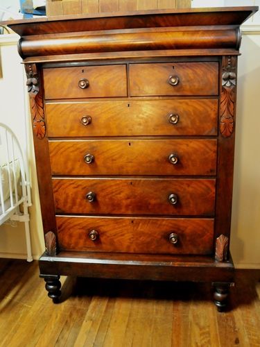 Scotch Chest of Drawers | Period: Victorian c1870 | Material: Walnut