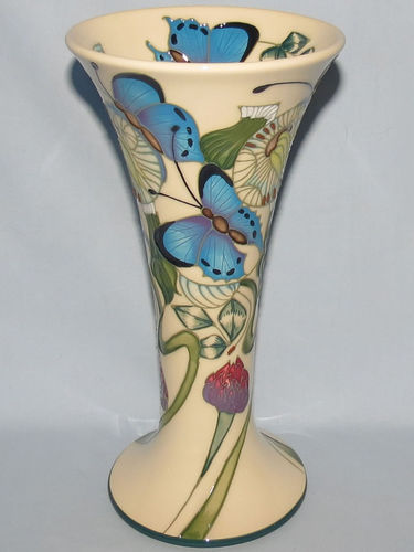 Moorcroft Butterfly vase | Period: Contemporary | Make: Moorcroft | Material: Pottery | Moorcroft Butterfly Collection vase 85/8