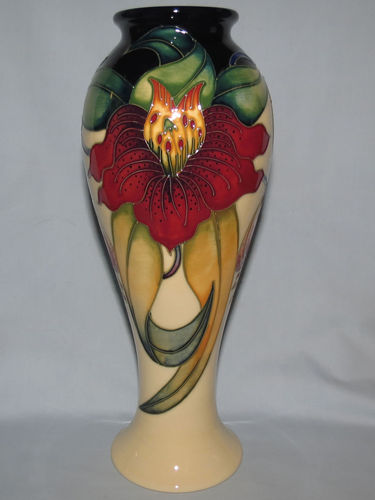 Moorcroft Anna Lily vase | Period: Contemporary | Make: Moorcroft | Material: Pottery | Moorcroft Anna Lily vase 75/10