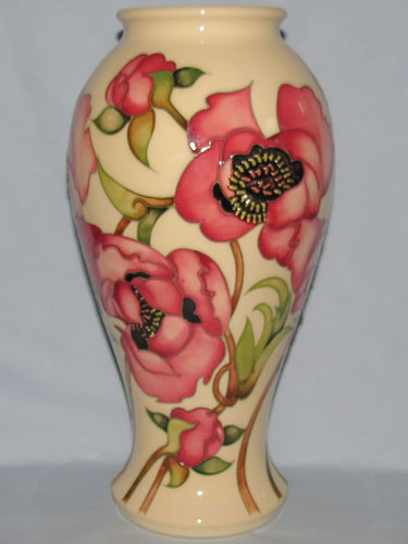 Moorcroft Calamine and Cream vase | Period: Contemporary | Make: Moorcroft | Material: Pottery | Moorcroft Calamine and Cream vase 46/12
