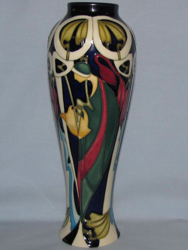 Moorcroft Fair Lady vase | Period: Contemporary | Make: Moorcroft | Material: Pottery | Moorcroft The Fair Lady 121/10