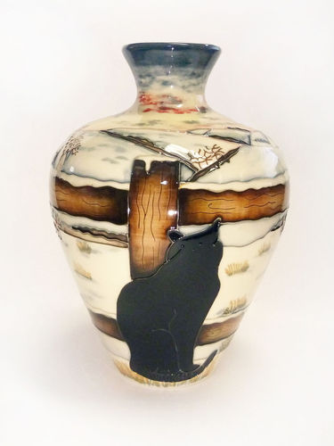 Moorcroft Who Goes There vase | Period: Contemporary | Make: Moorcroft | Material: Pottery | Moorcroft Who Goes There? 03/7 vase