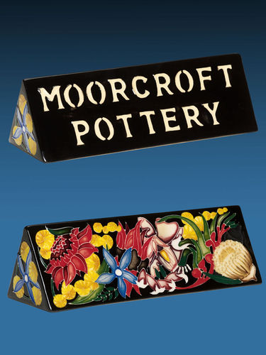 Moorcroft Emblems of a Nation | Period: Contemporary | Make: Moorcroft | Material: Pottery | Moorcroft Emblems of a Nation plaque