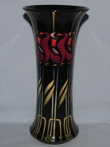 Moorcroft Night Rose vase | Period: Contemporary | Make: Moorcroft | Material: Pottery | Moorcroft Night Rose vase 159/10