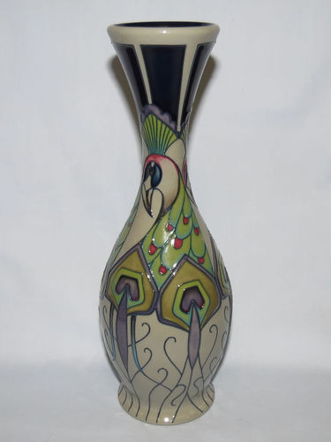 Moorcroft Peacock Parade vase | Period: Contemporary | Make: Moorcroft | Material: Pottery | Moorcroft Peacock Parade vase 81/10