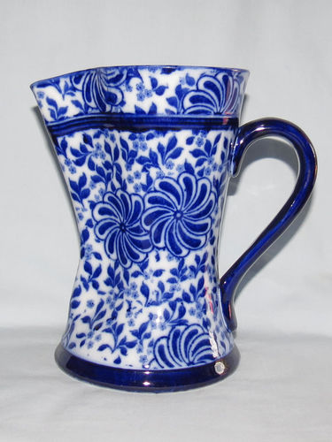 Doulton Burslem Flow Blue jug | Period: c.1900 | Make: Doulton Burslem | Material: Pottery | Doulton Burslem Flow Blue jug