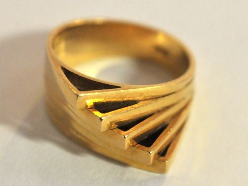 18ct Gold 5 Piece Ring | Period: 1965 | Make: Handmade