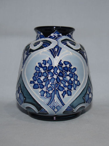 Moorcroft Forget Me Not Blue vase | Period: Contemporary | Make: Moorcroft | Material: Pottery | Moorcroft Forget Me Not Blue vase Shape 198/3