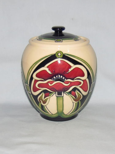 Moorcroft Petaldome lidded jar 401/5 | Period: Contemporary | Make: Moorcroft | Material: Pottery | Moorcroft Petaldome lidded lar 