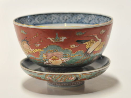 Arita Bowl & Cover | Period: 19th century | Make: Arita | Material: Porcelain
