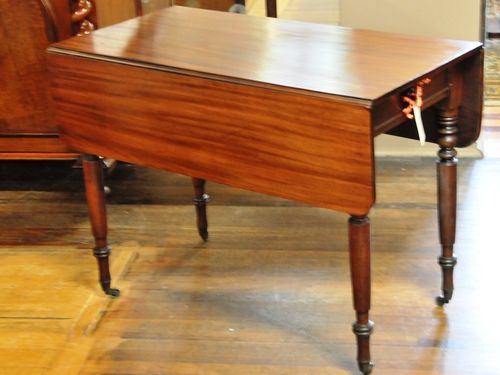 Pembroke Table | Period: Victorian c1850 | Material: Mahogany