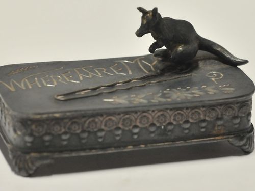 Kangaroo Box | Period: Victorian c1900 | Material: E.P.B.M.