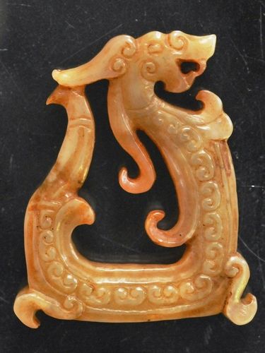 Carved Jade Figurine | Period: Vintage | Material: Jade