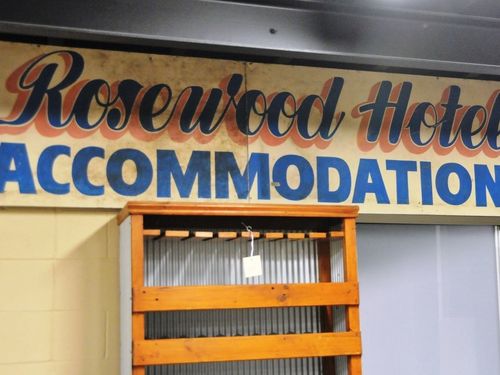 Sign- Rosewood Hotel | Period: c1950s