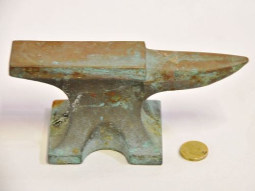 Miniature Anvil | Period: c1950s | Material: Brass