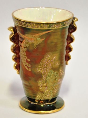 Crown Devon Vase | Period: c1930s | Make: Crown Devon | Material: Porcelain