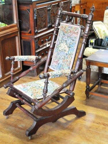 Platform Rocker | Period: c1910 | Material: Timber