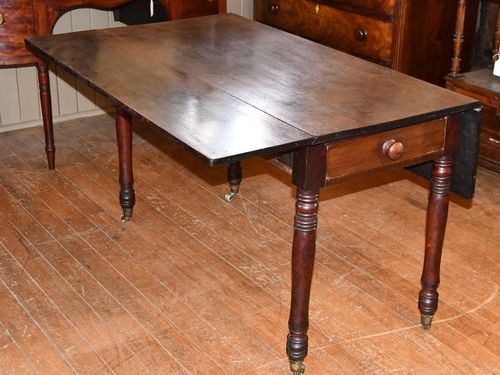 Pembroke Table | Period: Victorian c1850 | Material: Mahogany