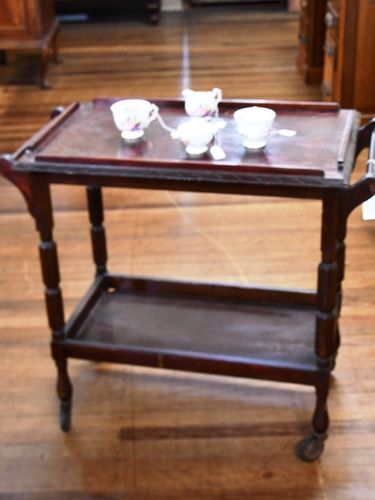 Tea Trolley | Period: c1930s | Material: Tasmanian Oak