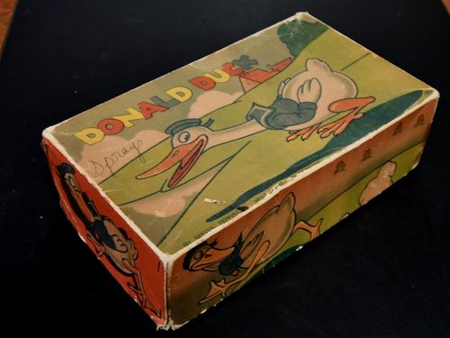 Donald Duck Box | Period: c1929-30 | Make: Disney Enterprises | Material: Cardboard