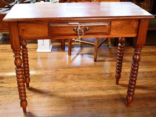 Side Table/ Desk | Period: Victorian c1890 | Material: Cedar
