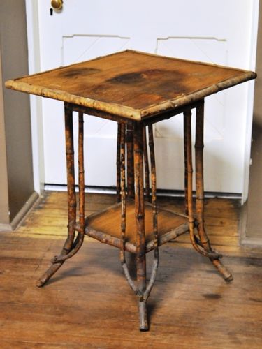 Bamboo Table | Period: Edwardian | Material: Bamboo tortoiseshell cane