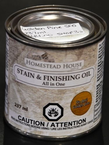 Stain & Finishing Oil | Make: Homestead House