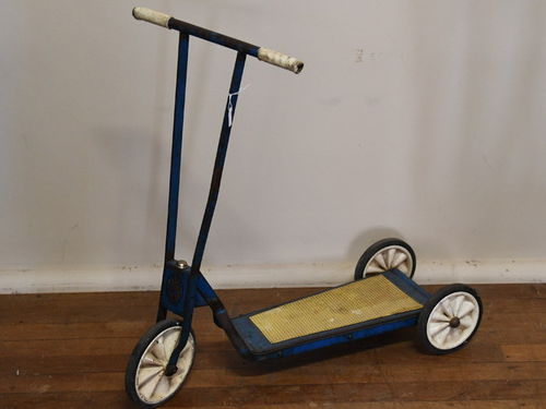 Childs Scooter | Period: c1980s | Material: Metal & plastic