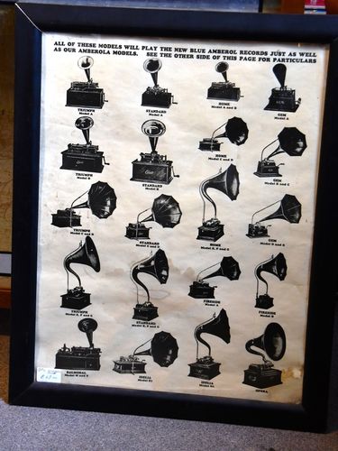 Print of Gramophones | Period: c1920s | Material: Paper