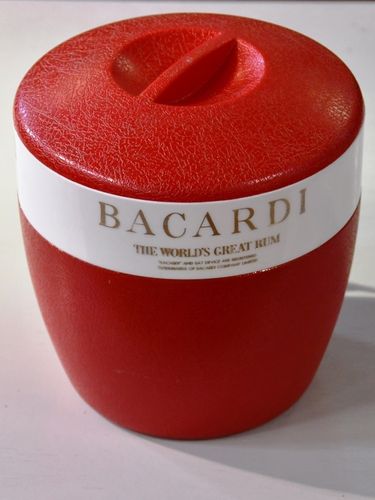 Bacardi Ice Bucket | Period: c1970s | Make: Bacardi Rum Company | Material: Plastic