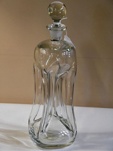 Holmegaard Decanter | Period: 1970s | Make: Holmegaard | Material: Glass