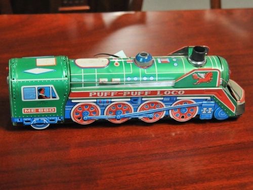 Toy Train | Period: c1970 | Material: Tinplate