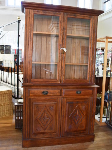 Pine Bookcase | Period: Early Edwardian c1905 | Material: Pine