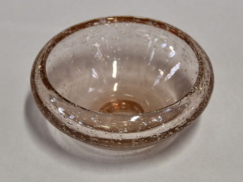 Bubble Glass Bowl | Period: Mid 20th Century | Material: Glass